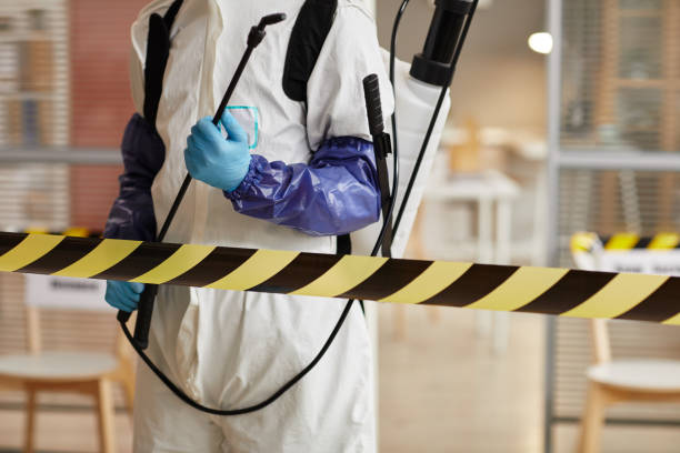 Professional Blood Cleanup technician working in Hartford City, IN